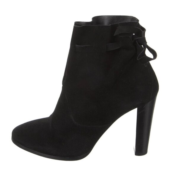 Hermes Boots Suede Booties sz 39.5  fits US 8- 8.5 - Picture 1 of 12